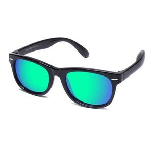 YAMAZI Kids Polarized Sunglasses Sports Fashion For Boys And Girls Mirrored Lens
