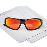 YAMAZI Children Sports Polarized Sunglasses For Kids Boys Girls Rubber Flexible Frame Sunglasses UV Protection