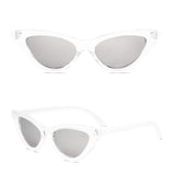 SOJOS Retro Vintage Narrow Cat Eye Sunglasses for women Clout Goggles Plactic Frame Cardi B