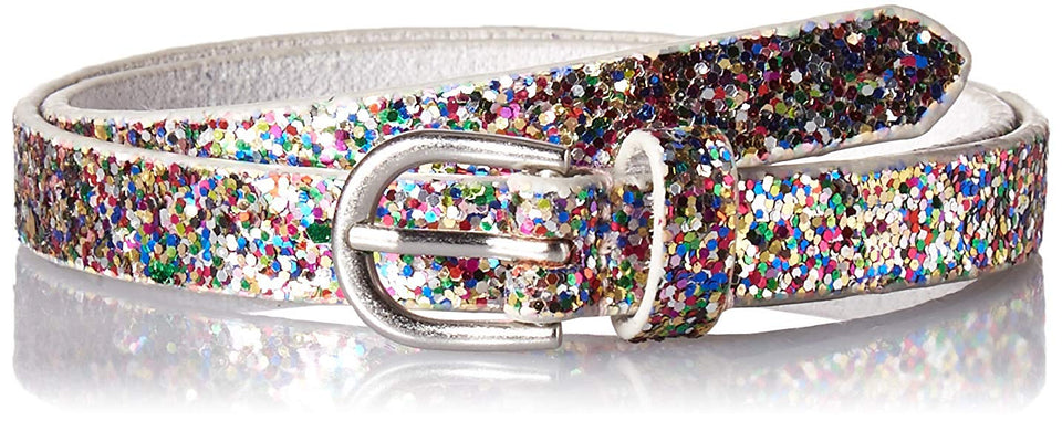 Carter's Toddler Girls Adjustable Multi Glitter Belt, 2-5 years