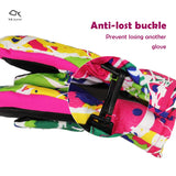 YR.Lover Children Ski Gloves Winter Warm Outdoor Riding Thickening Gloves(2-4Y)