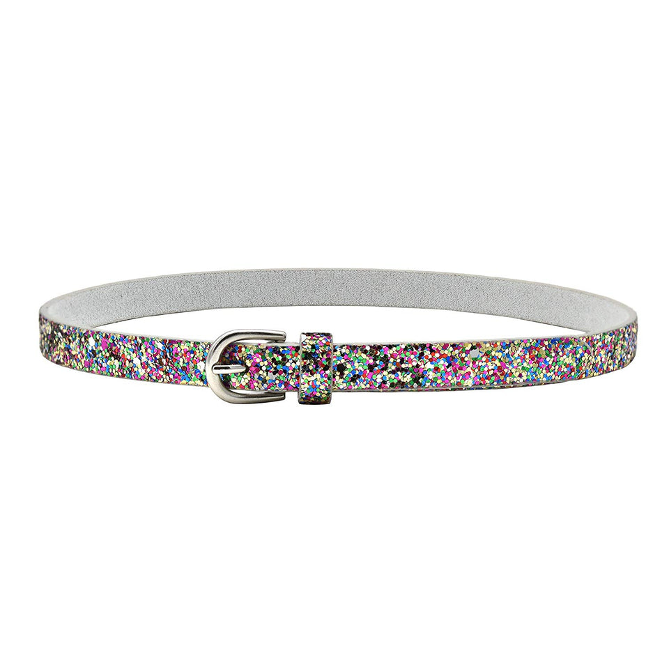 Carter's Toddler Girls Adjustable Multi Glitter Belt, 2-5 years